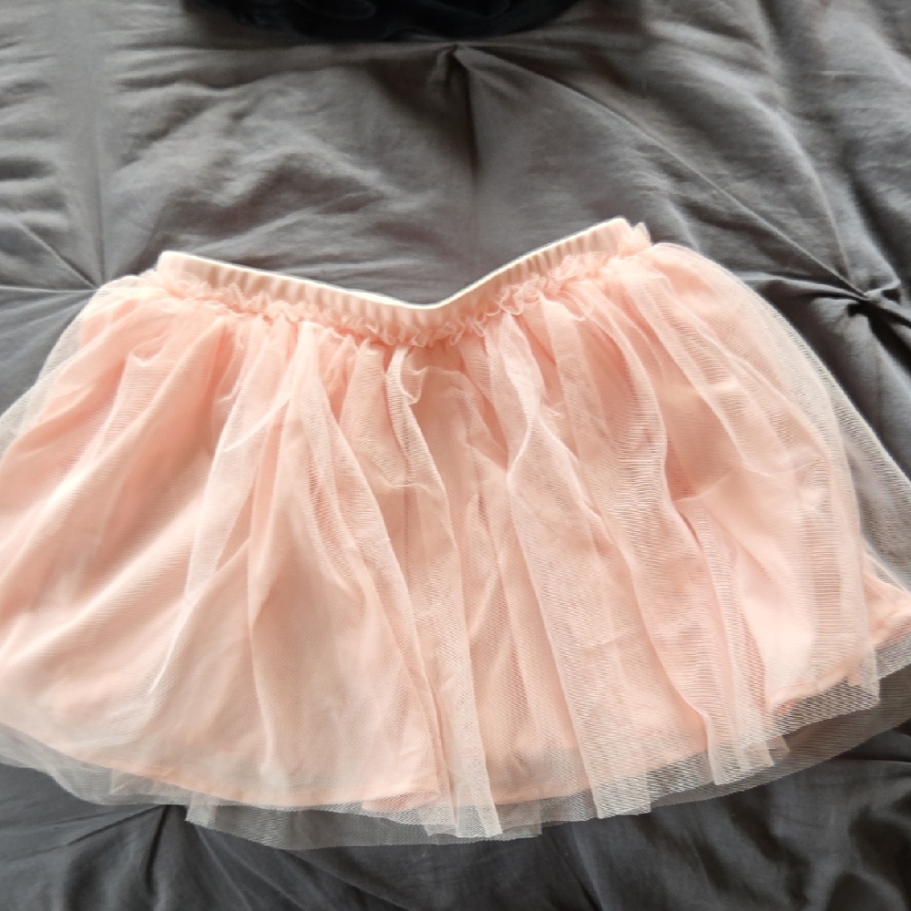 Tahari Soft Pink Tulle Skirt